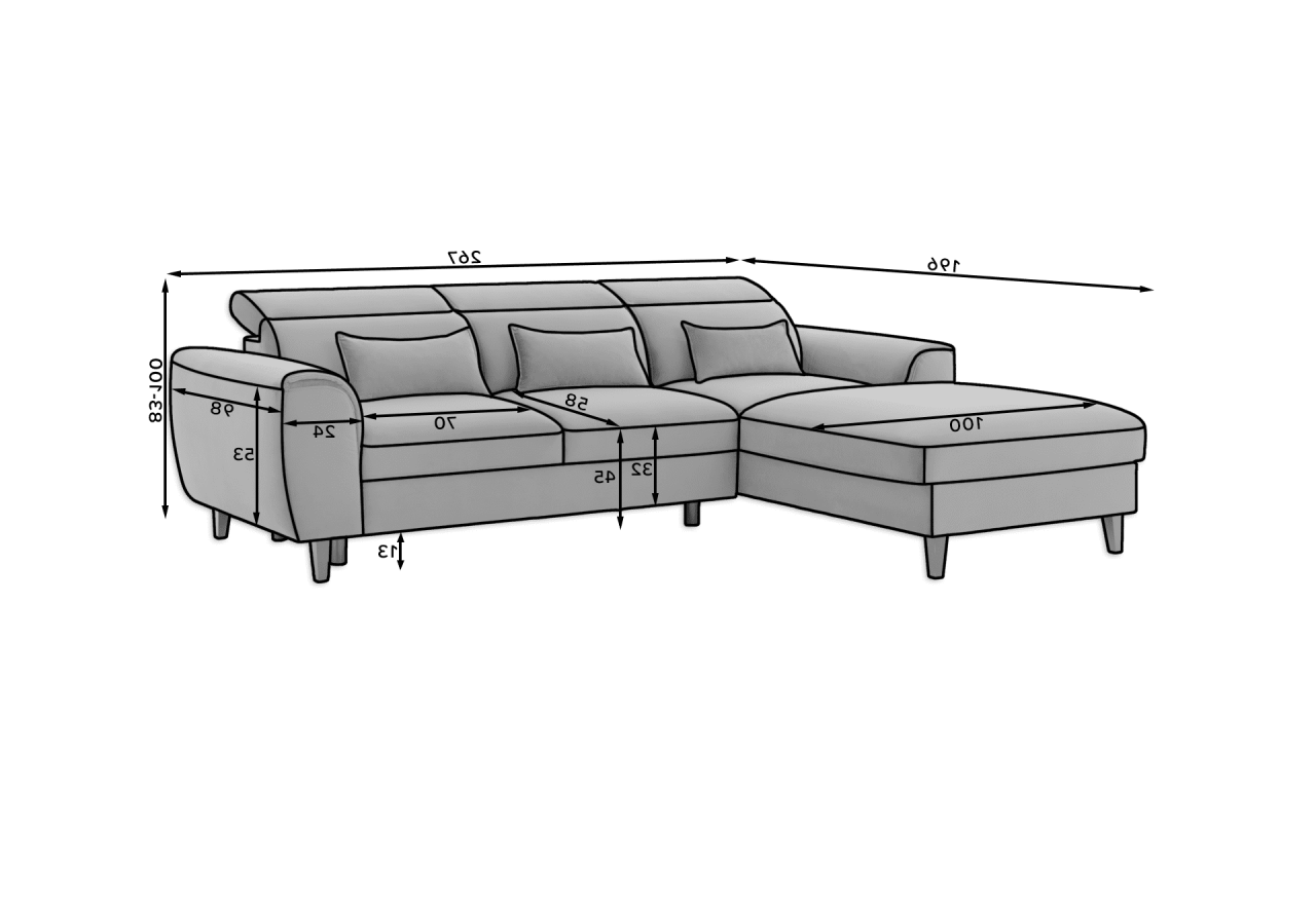 Ecksofa Toscana  R