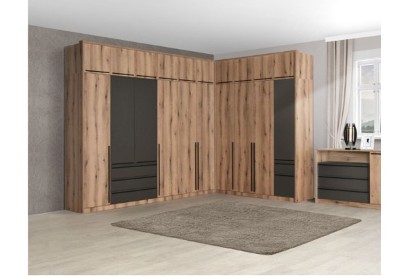 Kleiderschrank Caliopa L (195cm)