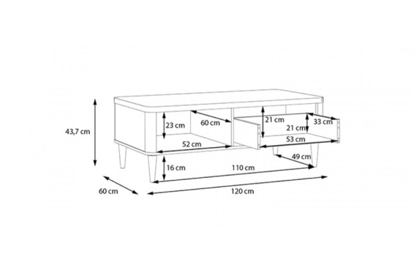 Couchtisch Lacetti