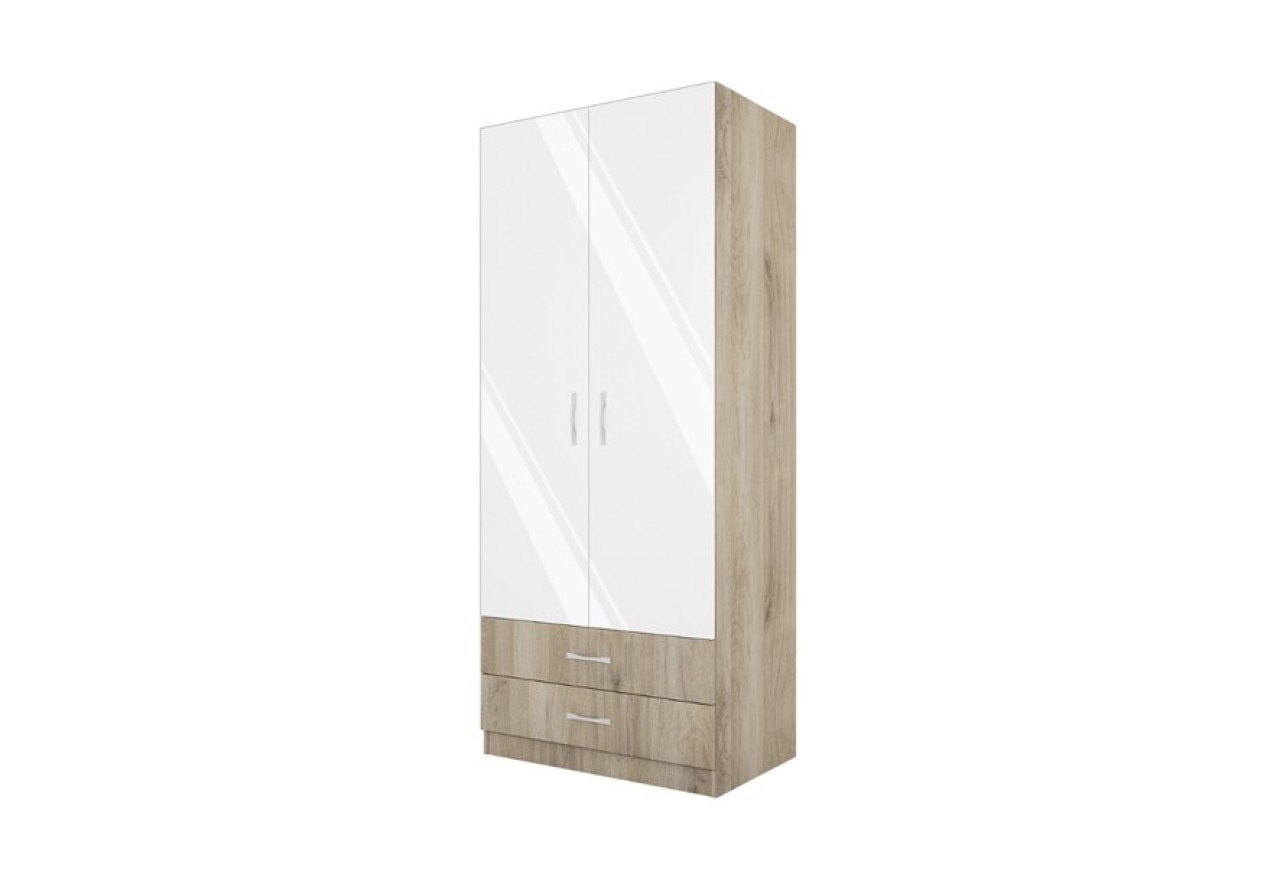 Kleiderschrank Duo Plus (80cm)