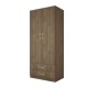 Kleiderschrank Duo Plus (80cm)