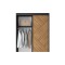 Kleiderschrank  Retro Basic (120cm) / An Lager Kleiderschrank  Retro Basic (120cm) / An Lager