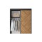 Kleiderschrank Retro (120cm) / An Lager Kleiderschrank Retro (120cm) / An Lager
