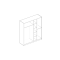 Kleiderschrank Harmoni (170cm)