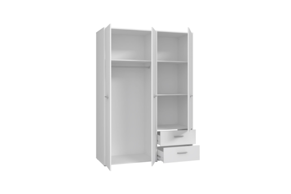 Kleiderschrank Mokaris (145cm)