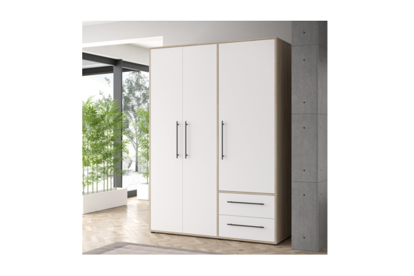 Kleiderschrank Mokaris (145cm)