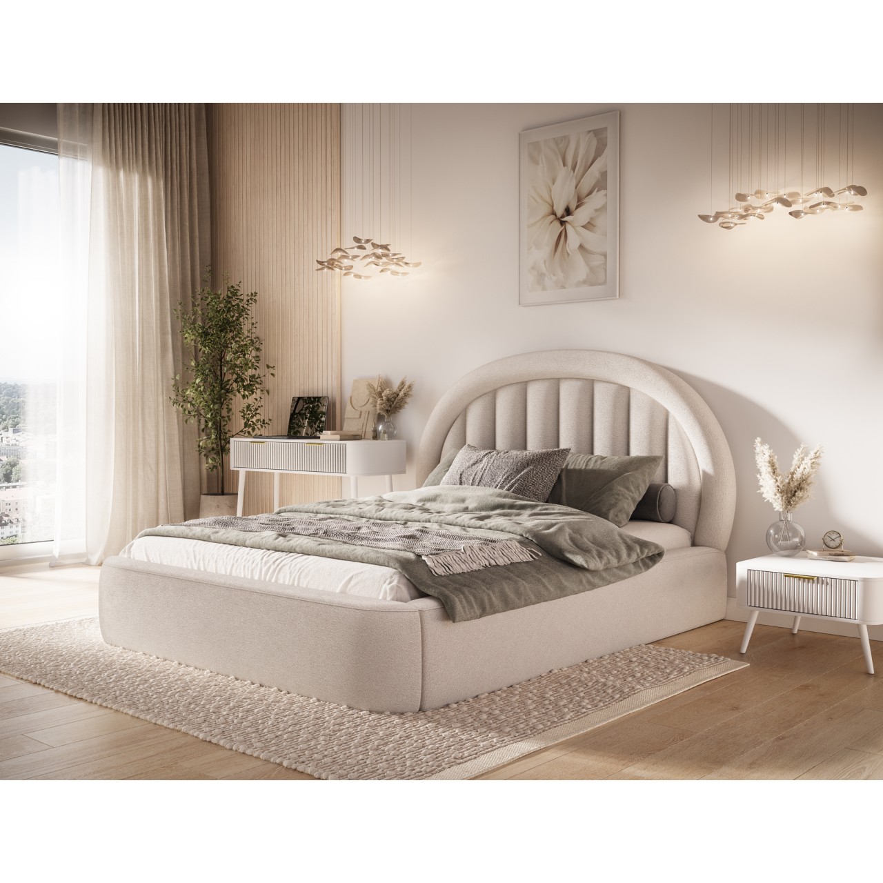 Bett Pella M (160x200)/An Lager