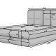 Boxspringbett Stefan L (180x200)