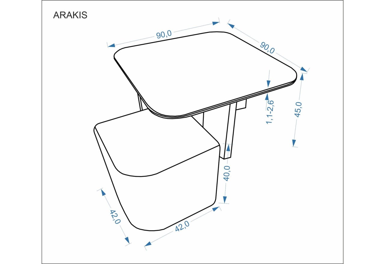 Couchtisch Arakis