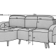 Ecksofa Picolo L