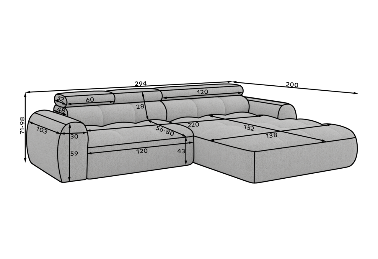 Ecksofa Robin R