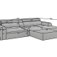 Ecksofa Robin R