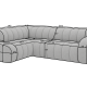 Ecksofa Valetta L