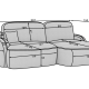 Ecksofa Vinga R
