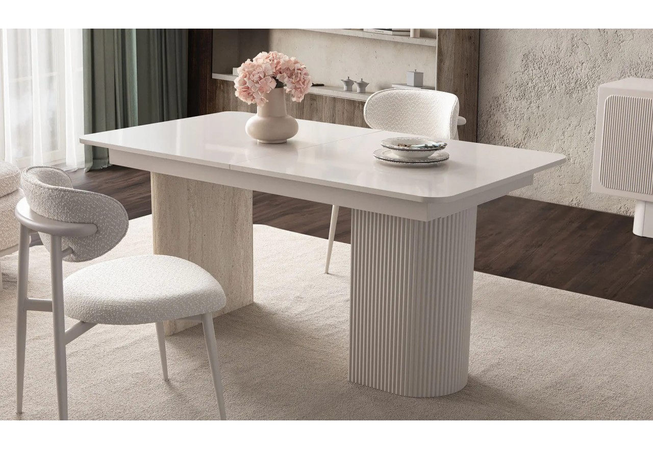 Esstisch Aura (160+40x90)