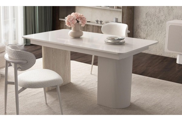 Esstisch Aura (160+40x90)