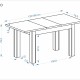 Esstisch Gizmo (75x120-160)