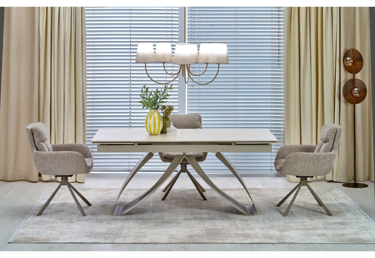 Esstisch Hilario Lux (90x180-260)