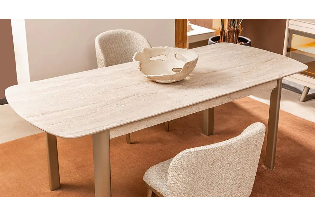 Esstisch Troya (90x168-207)