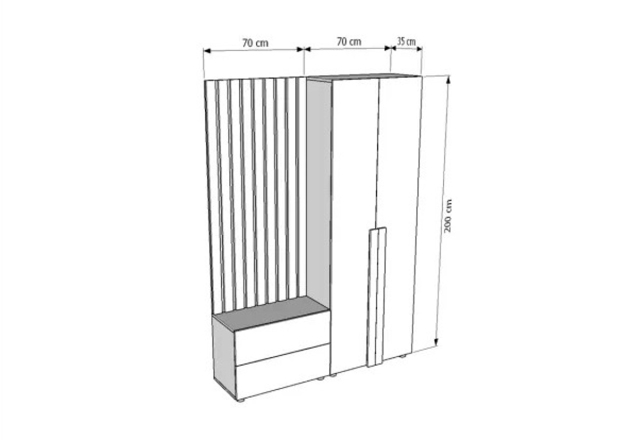 Garderobe Elias