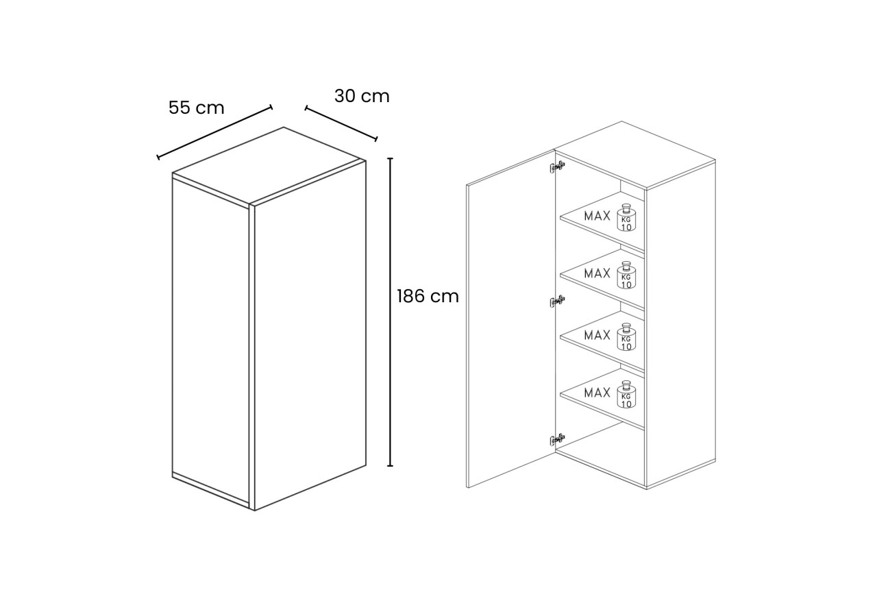 Garderobe Pissa