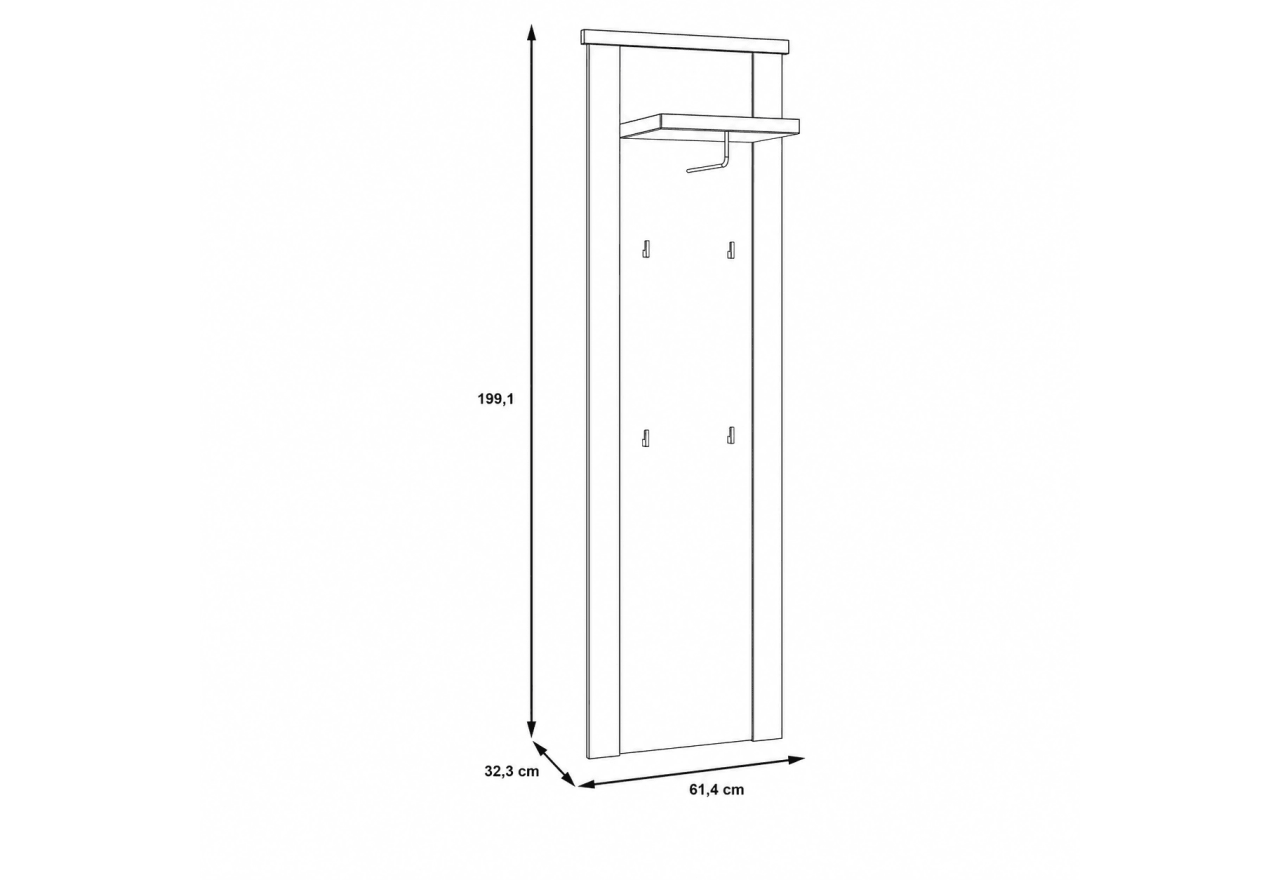 Garderobe Duro