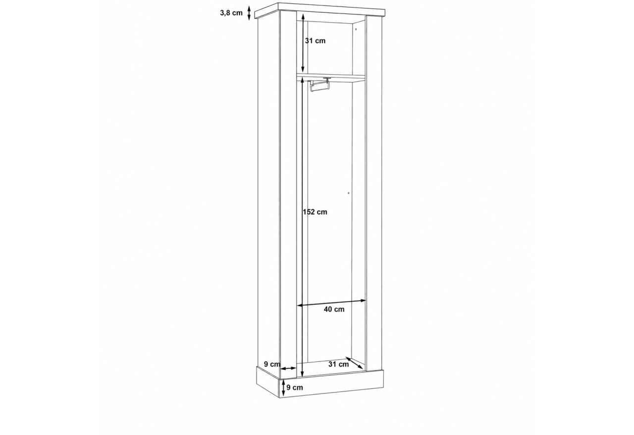 Garderobe Duro