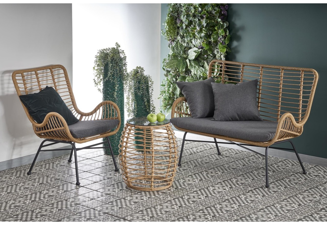 Gartenset Ikaro (Set 2+1+1)