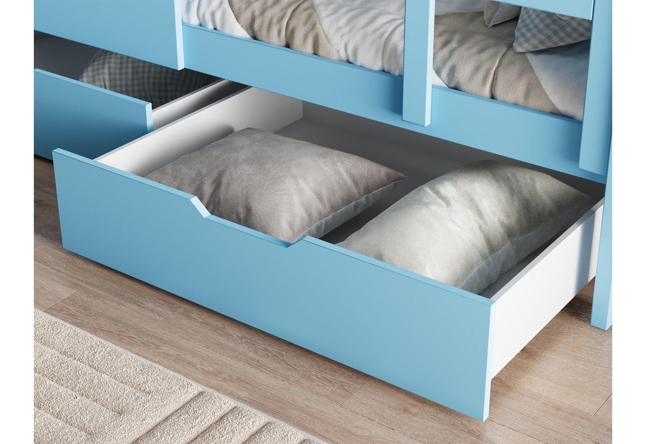 Bett Burg (80x160)