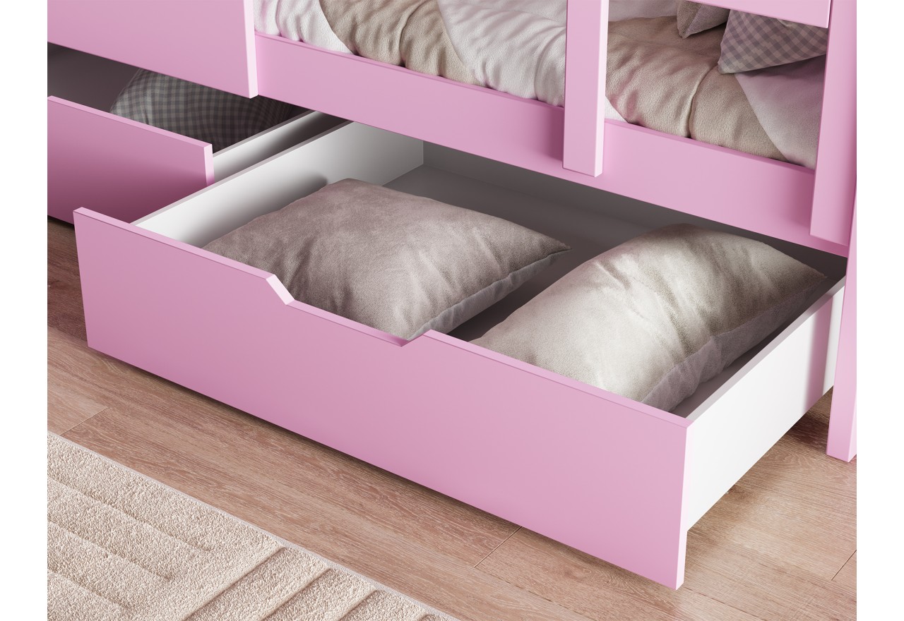 Bett Burg (80x160)