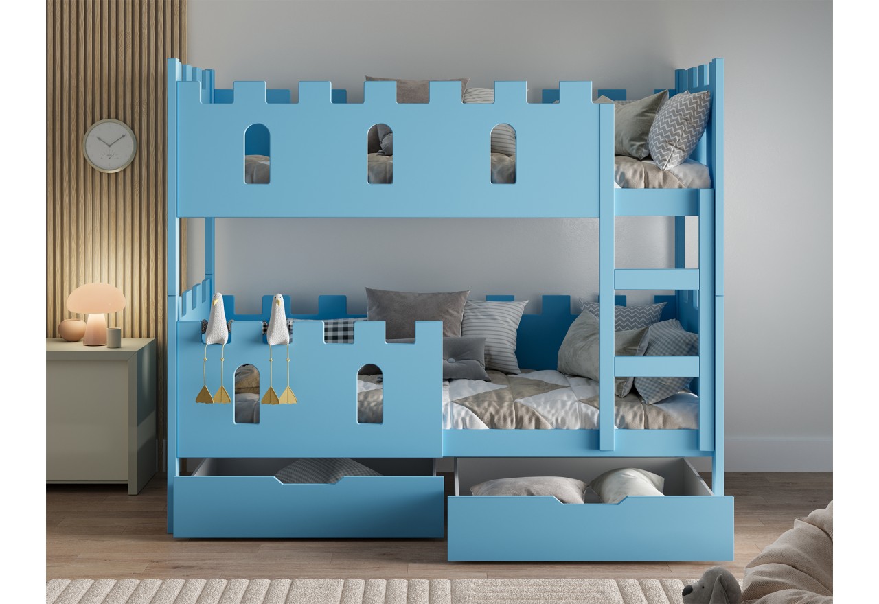 Bett Burg (80x160)