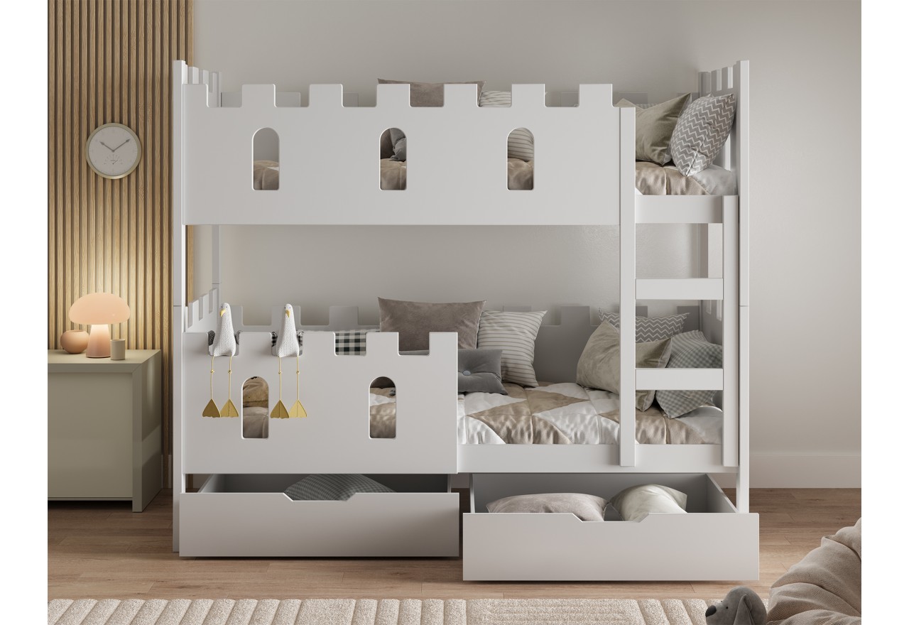 Bett Burg (80x160)