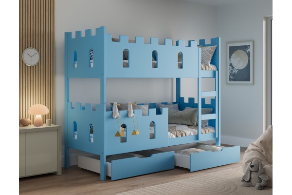 Bett Burg (80x180)
