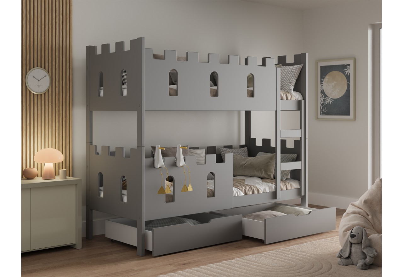 Bett Burg (80x160)