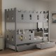 Bett Burg (80x160)