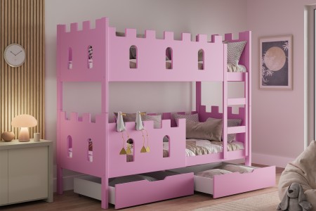 Bett Burg (80x160)