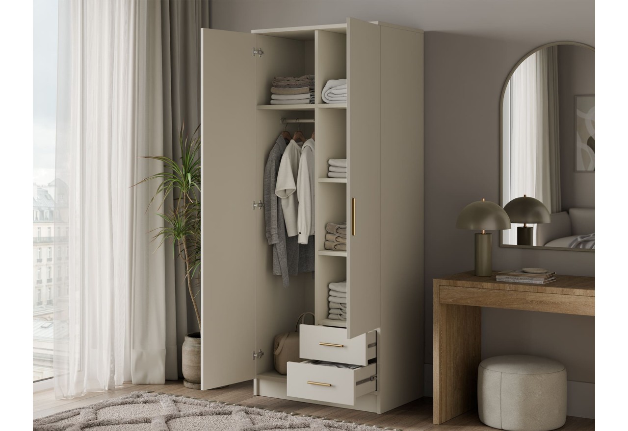 Kleiderschrank Carera Lux (80cm)