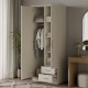 Kleiderschrank Carera Lux (80cm)