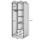Kleiderschrank Carera Lux (80cm)