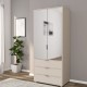 Kleiderschrank Deni S (90cm)