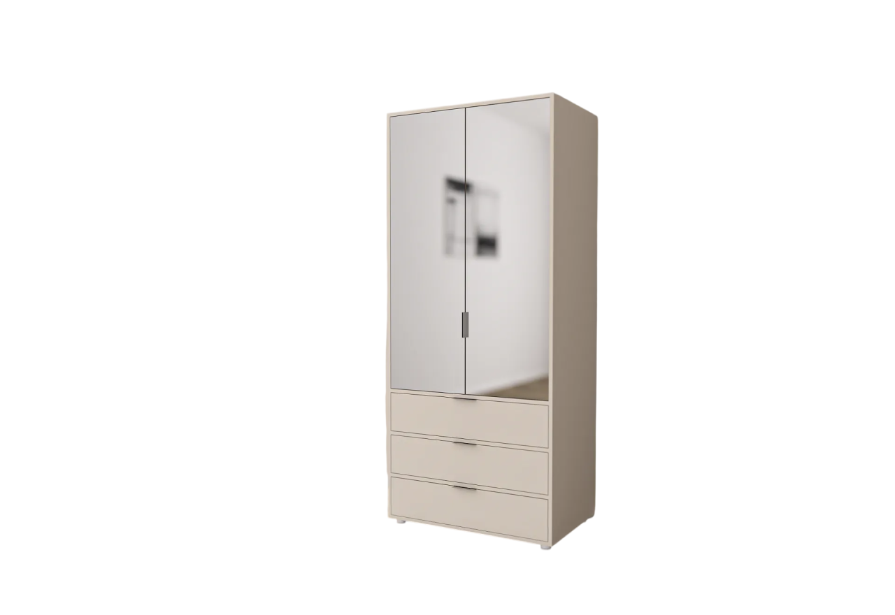 Kleiderschrank Deni S (90cm)