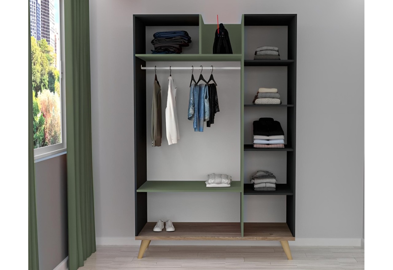 Kleiderschrank Ekstrim (130cm)