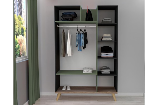 Kleiderschrank Ekstrim (130cm)