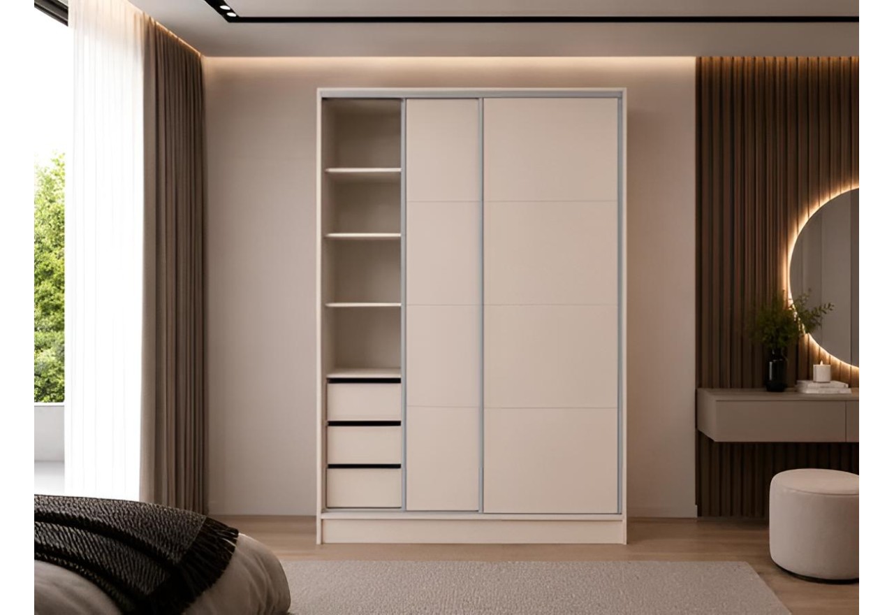 Kleiderschrank Flex S (150cm)