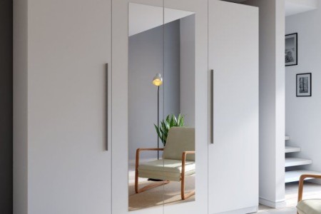 Kleiderschrank Hellen (228cm)