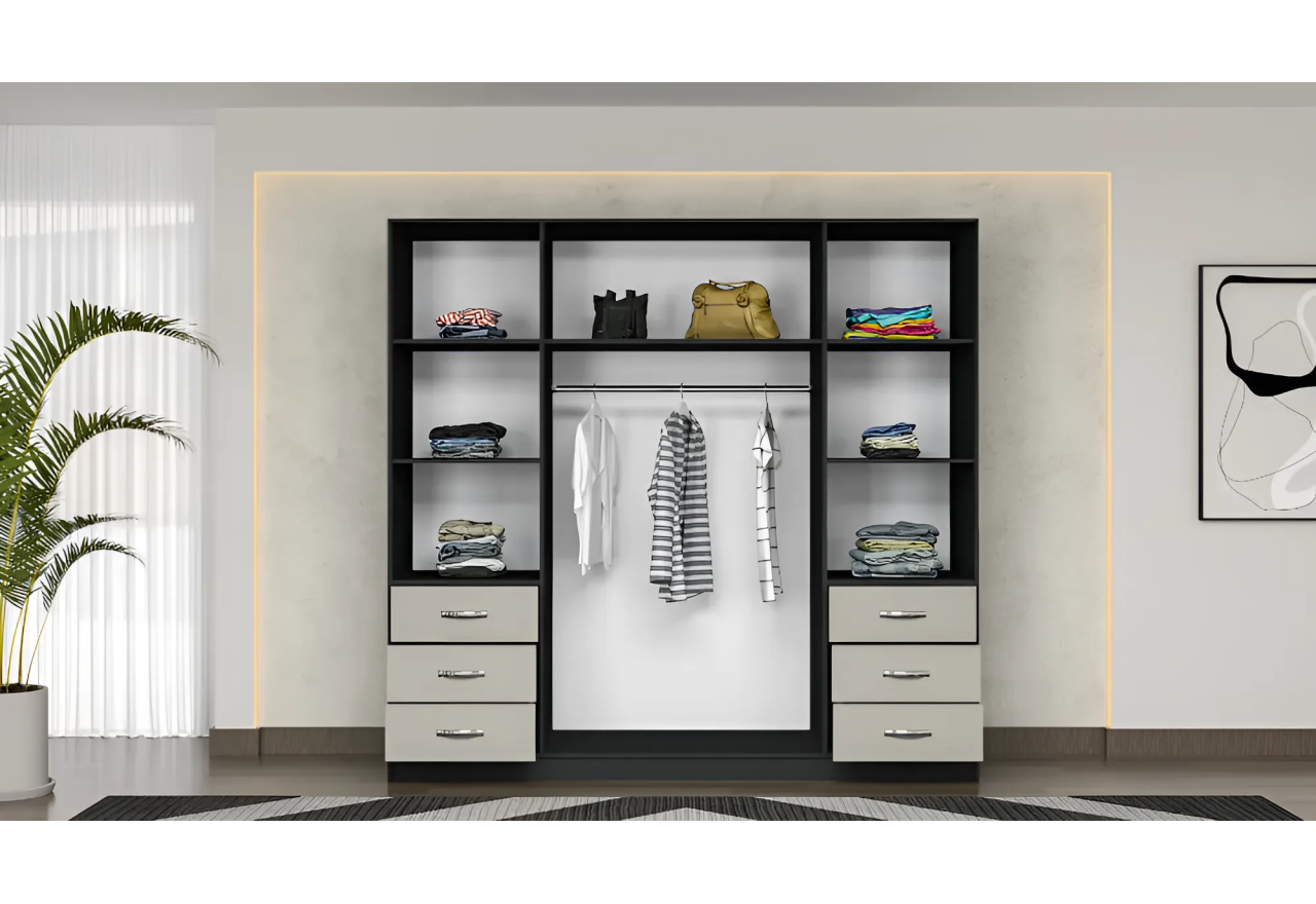 Kleiderschrank Jupiter (207cm)