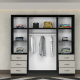 Kleiderschrank Jupiter (207cm)