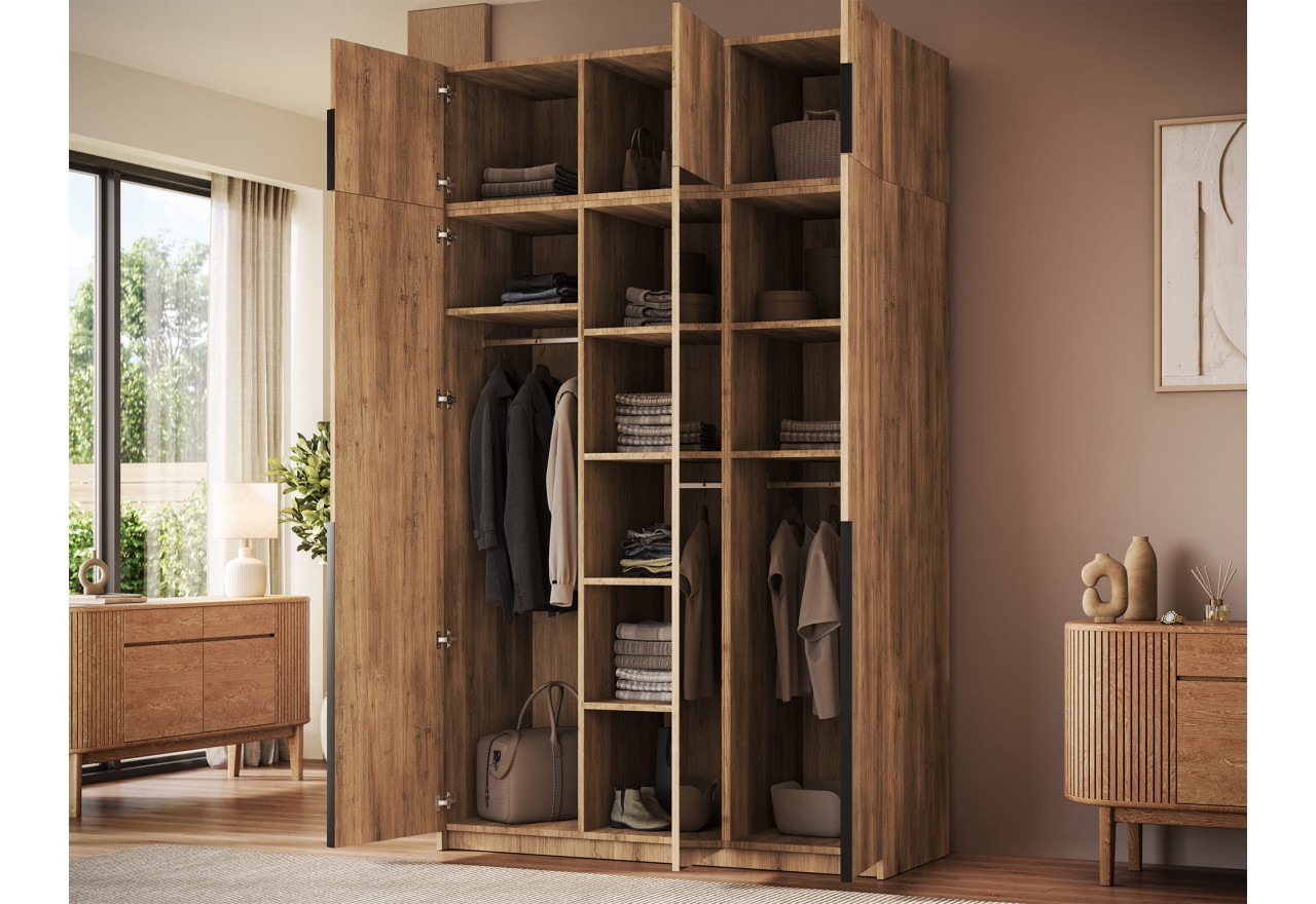 Kleiderschrank Kango (150cm)