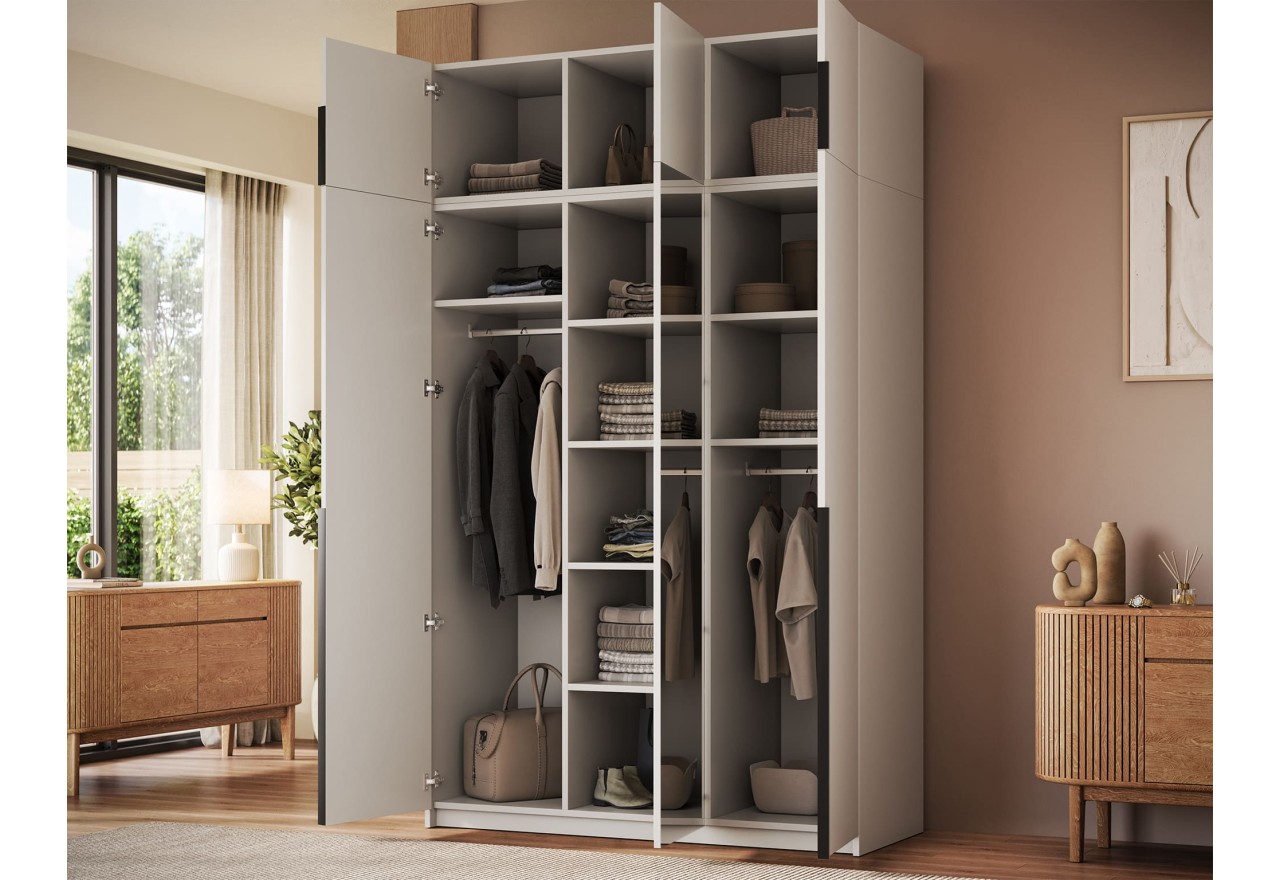 Kleiderschrank Kango (150cm)