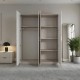 Kleiderschrank Krug  (160cm)